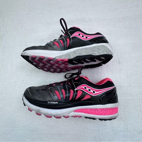 Saucony Everun Sneakers Women’s Black SZ 6.5 - Picture 2 of 9